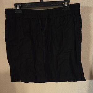 Old Navy Charcoal Skirt with Drawstring